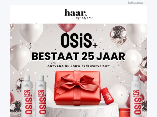 25 jaar OSiS+ 🎉 Tijd om te trakteren!