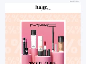 MAC Cosmetics deals - Tot 34% korting op jouw faves!