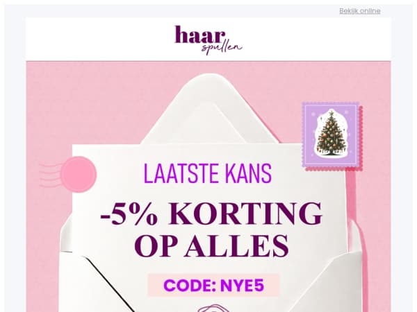 Laatste kans op dubbel voordeel voor jou! 🎉