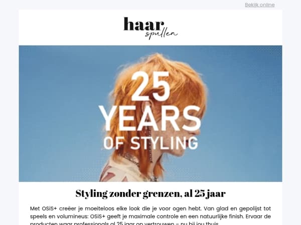 Schwarzkopf OSiS+ ❣️ De vertrouwde favoriet sinds 2000