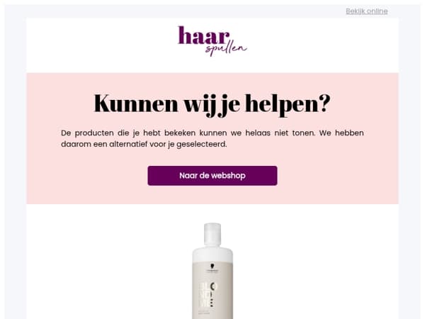 Zorg dat je niet te laat bent met bestellen 👀🛒