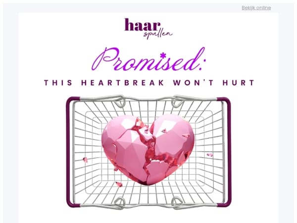 Love can hurt…maar niet bij ons 💖