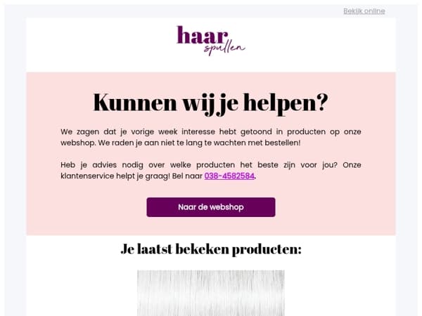 Zorg dat je niet te laat bent met bestellen 👀🛒