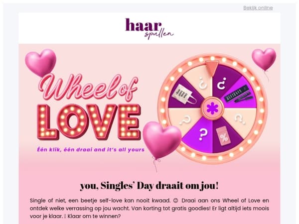 Hi you, dit is jouw moment om te winnen 💌