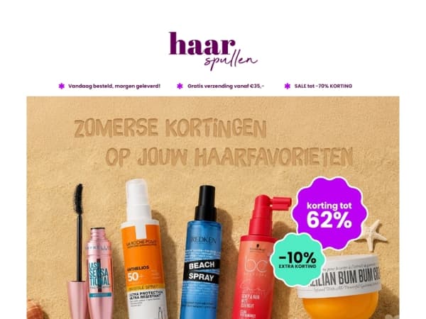 Profiteer van -10% extra zomervoordeel ☀️