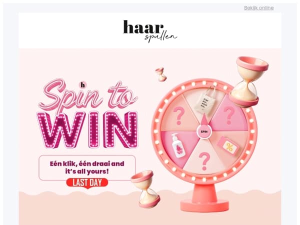 Tijd tikt… en jouw prijs ligt nog klaar⏳