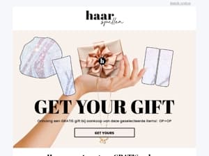 Hey you, GET YOUR GIFT 🎁