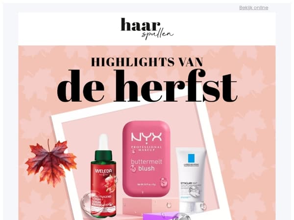 Stralend de herfst in met deze beauty essentials 🍂