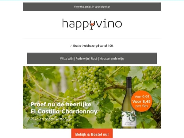 Laatste kans: El Castilla nu voor €8,45!