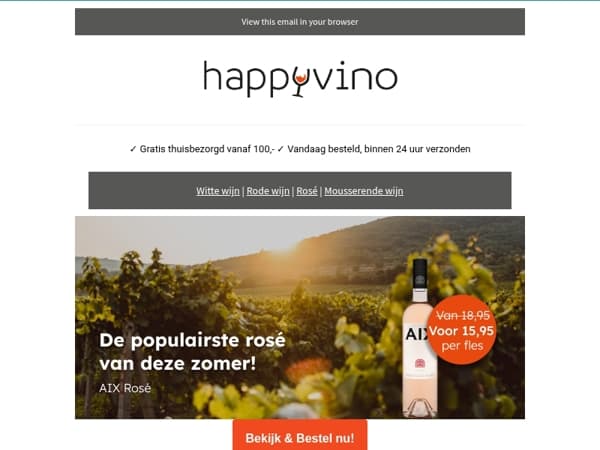 AANBIEDING: AIX Rosé 🥂