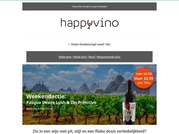 Laatste kans: Pasqua Desire Lush & Zin nu voor €12,95