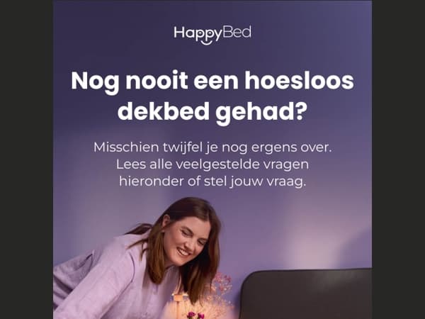 Nog nooit een 2-in-1 dekbed gehad?