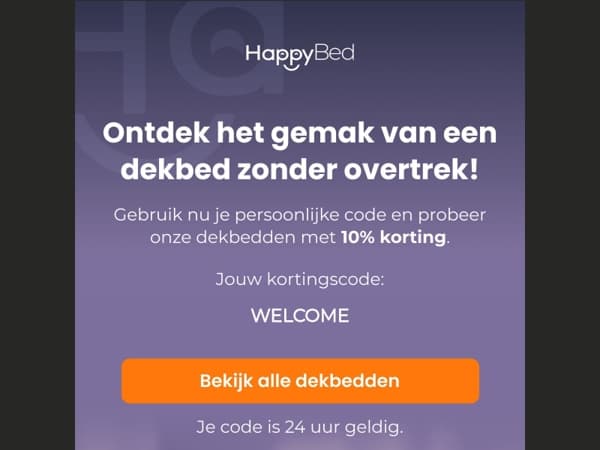 Je krijgt 10% korting op je eerste bestelling! ☀️