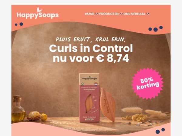 Krullen die terugveren, vanavond voor € 8,74 🌀