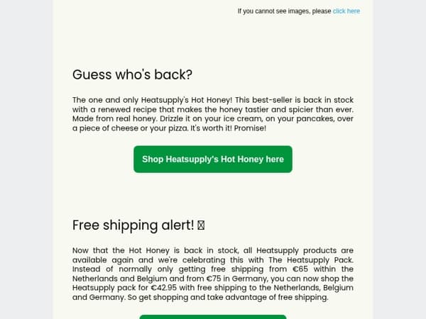 Free shipping alarm! 🚨