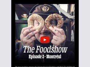 Episode 2 of our FOODSHOW is now LIVE! 📽️