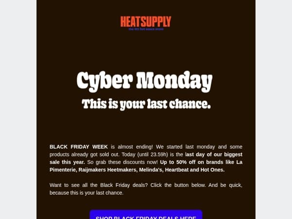 BLACK FRIDAY DEALS ENDING SOON. This is your last chance ⏰