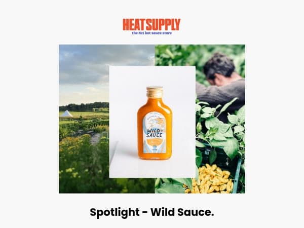 20% Discount on Wild Sauce!