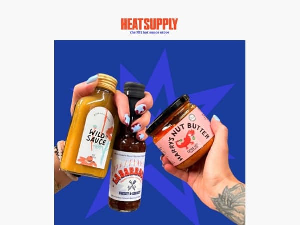 These are our 6 favourite hot sauces of this moment 😍
