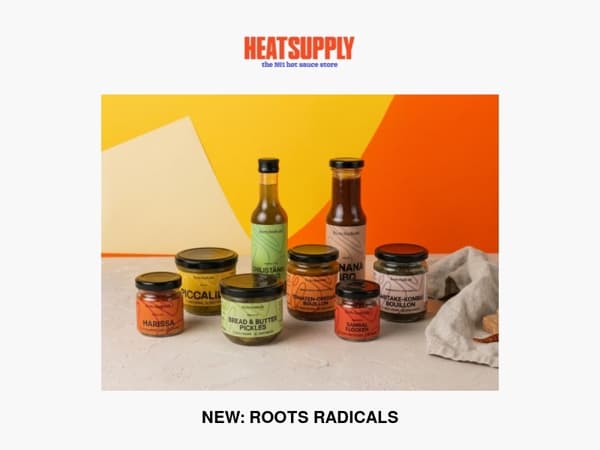 NEW AT HEATSUPPLY: HAMMO & Roots Radicals