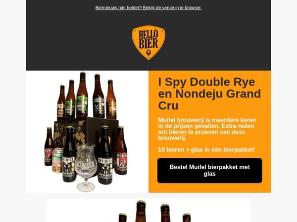 Beste bier van Nederland 2026 én Lekkerste bier van Brabant 2026 in één bierpakket🍻
