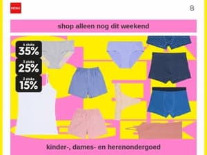 alleen dit weekend | shop nog snel alle stapelgekke aanbiedingen