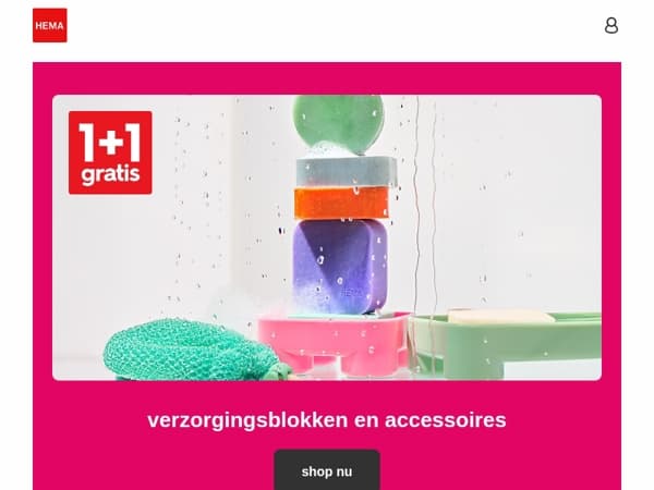 laatste weekend: nu 1+1 gratis op verzorgingsblokken en nog meer aanbiedingen