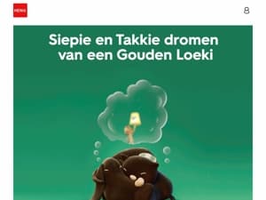 stem nu: Siepie en Takkie dromen van een Gouden Loeki | help jij mee?