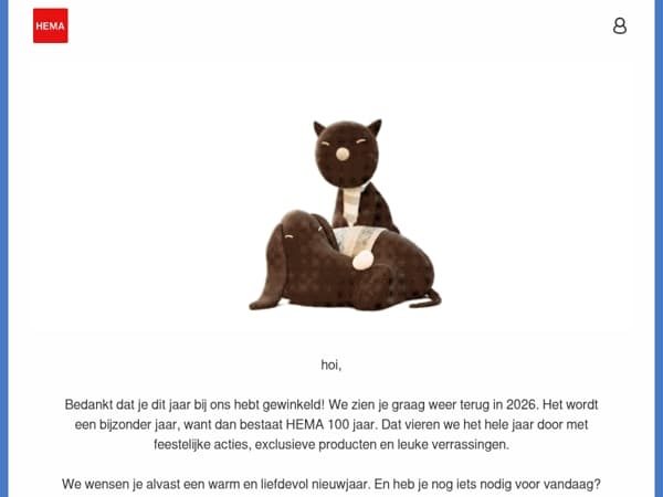 we wensen iedereen een liefdevol en feestelijk 2026 🎊