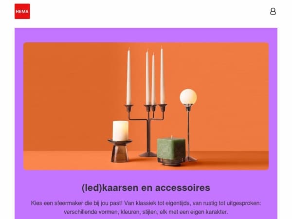 de beste aanbieding voor jou: 2+1 gratis op (led)kaarsen en accessoires