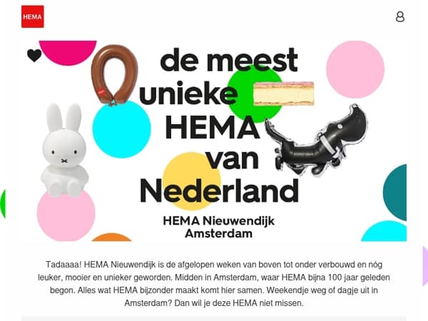 ontdek nu HEMA Nieuwendijk Amsterdam