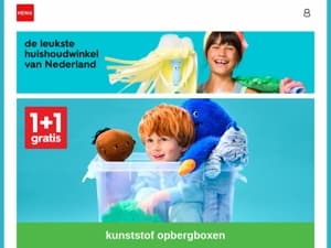 laatste kans: 1+1 gratis op kunststof opbergboxen | bekijk alle aanbiedingen
