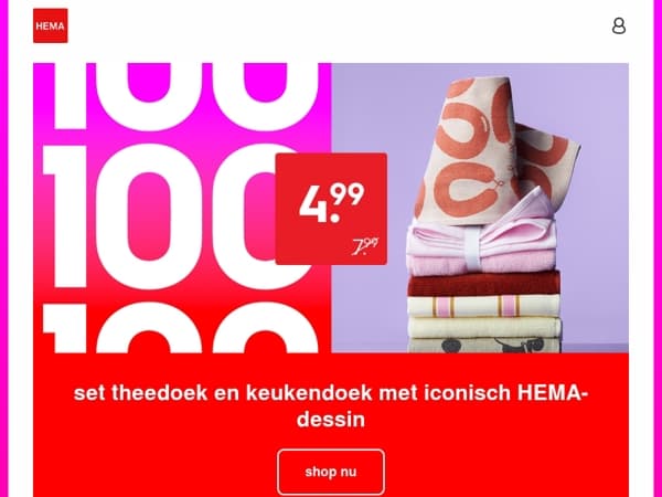 heb jij onze 100 aanbiedingen al gezien?