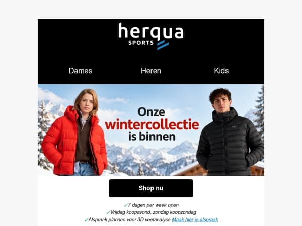 Ontdek de nieuwe wintercollectie! ❄️