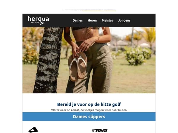Hitte golf alert - bereid je voor 