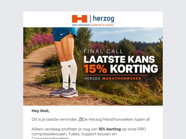 ⏱️Laatste kans: 15% korting eindigt vandaag