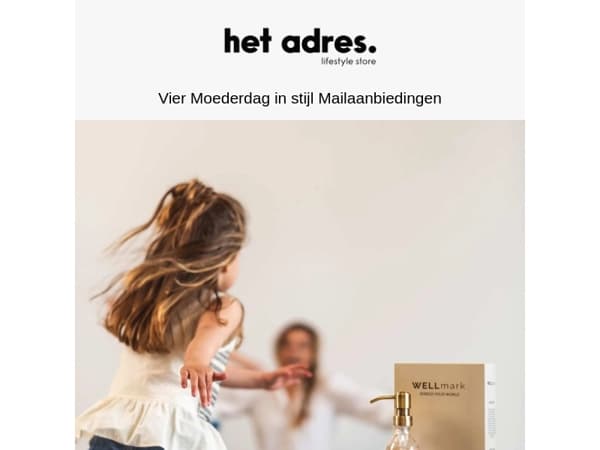 Verras haar met iets bijzonders, de Moederdag cadeaus zijn er!