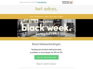 Black week start nu 🖤