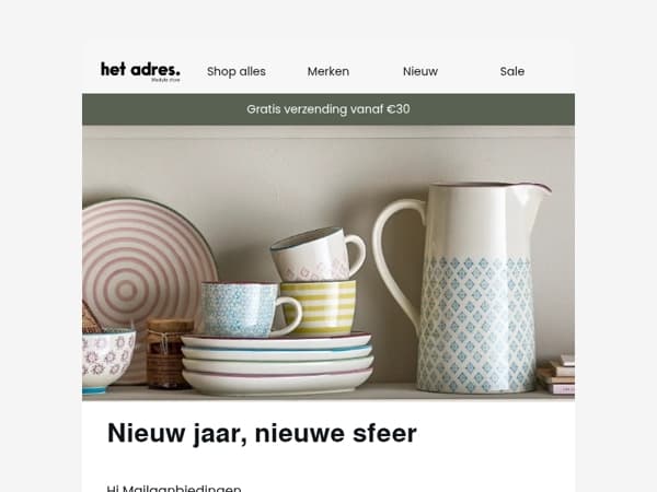 Nieuw jaar, nieuwe sfeer — nu met korting ✨