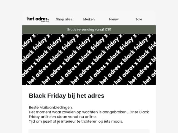 Het is zover… onze Black Friday deals staan live!