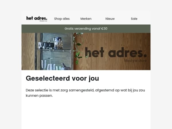 Mis het niet: topcollectie voor jou