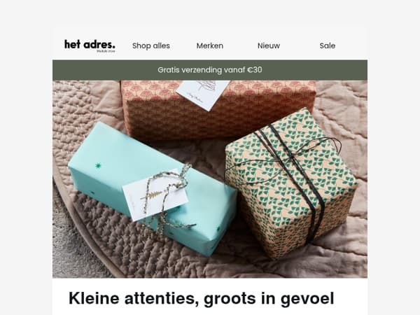 Omdat jij het mooi vindt ✨ Onze favoriete cadeautips voor jou