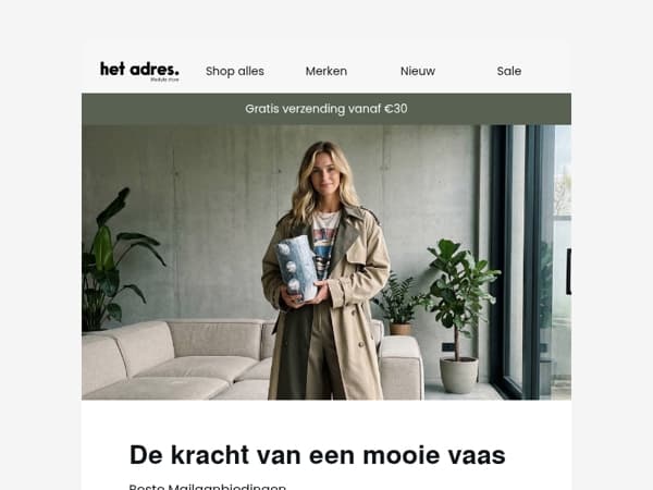 Vazen die je interieur tot leven brengen