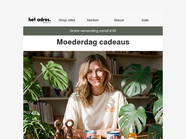 Nora’s favorieten voor Moederdag