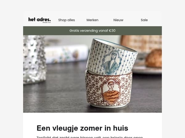Zomers nieuw van Bloomingville