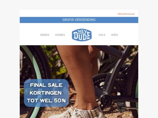 FINAL SALE 🕐 Kortingen tot wel 50%