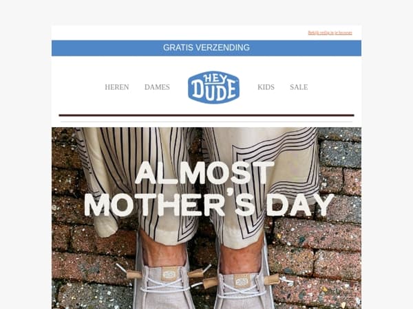 Moederdag: Geef liefde met comfy schoenen!