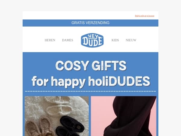 Cadeaus voor jong, oud & comfy lovers ☁️