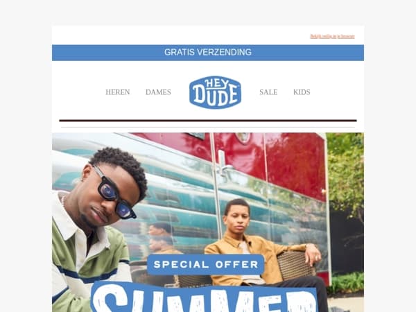 De HEYDUDE Summer SALE is begonnen! ☀️