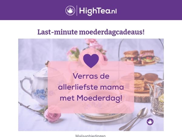 ⏰ Nog iets lekkers voor mama? Dit regel je zó 💝
